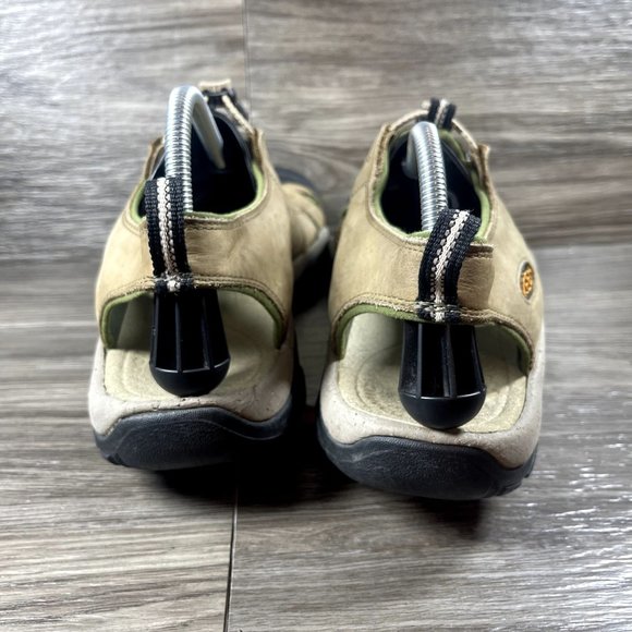 KEEN Men's Tan Leather Newport Waterproof Sandals Shoe Size 12 - Picture 5 of 10